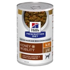 Hill's Prescription Diet K/D + Mobility Au Poulet Et Légumes Mijoté Pour Chine 12x354g