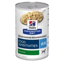 Hill's Prescription Diet D/D Pour Chien Au Canard 12x370g