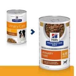 Hill's Prescription Diet Canine C/D Urinary Care Mijotés Au Poulet 12 X 354 Grs -Hill's 52742021324 0 prescription diet chien c d multicare boite mijote poulet legumes