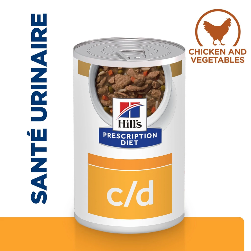 Hill's Prescription Diet C/D Multicare Boîtes Pour Chien Poulet Et Légumes - 12 X 354g 4 Hill's Prescription Diet C/D Multicare Boîtes Pour Chien Poulet Et Légumes - 12 X 354g – Image 2
