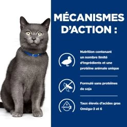 Hill's Prescription Diet D/D Croquettes Pour Chat Au Canard Et Petit Pois - 1.5Kg -Hill's 52742027180 2 FR