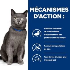 Hill's Prescription Diet Feline D/D Canard 1.5 Kg 11 Hill's Prescription Diet Feline D/D Canard 1.5 Kg -Hill's 52742027180 4 prescription diet chat d d croquettes canard petits pois