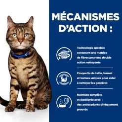 Hill's Prescription Diet T/D Croquettes Pour Chat Au Poulet 1,5Kg 10 Hill's Prescription Diet T/D Croquettes Pour Chat Au Poulet 1,5Kg -Hill's 52742041995 2 FR