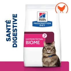 Hill's Prescription Diet Gastrointestinal Biome Croquettes Pour Chat Au Poulet 3kg -Hill's 52742042084 1 FR 1