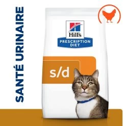 Hill's Prescription Diet S/D Urinary Croquettes Pour Chat Au Poulet - 3Kg -Hill's 52742042473 1 FR 1