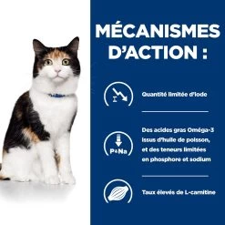 Hill's Prescription Diet Y/D Thyroïd Croquettes Pour Chat Au Poulet - 3Kg -Hill's 52742042503 2 FR