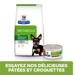 Hill's Prescription Diet Metabolic Mini Croquettes Pour Petit Chien Au Poulet 3 Kg -Hill's 52742047188 5 FR 1