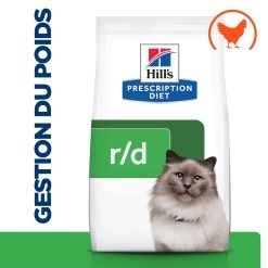 Hill's Prescription Diet R/d Weight Loss Croquettes Pour Chat Au Poulet - 3Kg -Hill's 52742048185 1 FR