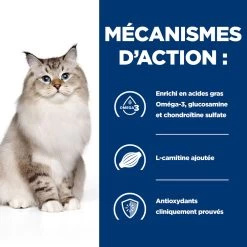 Hill's Prescription Diet J/D Mobility Croquettes Pour Chat Au Poulet 1.5kg -Hill's 52742048352 2 FR