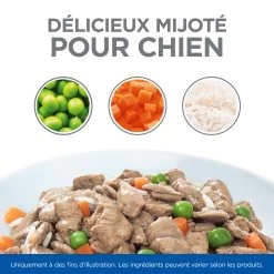 Hill's Science Plan Healthy Cuisine Mijoté Pour Chien Adulte Au Poulet Et Légumes Ajoutés -Hill's 52742050393 8 FR science plan chien adult healthy cuisine mijotes sachet repas poulet boeuf 12x90g