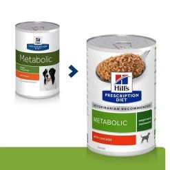 Hill's Prescription Diet Canine Metabolic 12 X 370 Grs -Hill's 52742210100 0 prescription diet chien metabolic boite poulet