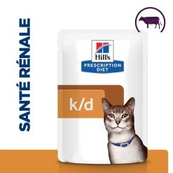 Hill's Prescription Diet K/D Sachets Pour Chat Au Boeuf - 12 X 85g 10 Hill's Prescription Diet K/D Sachets Pour Chat Au Boeuf - 12 X 85g -Hill's 52742274102 1 FR