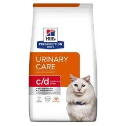 Hill's Prescription Diet Feline C/D Urinary Stress Au Poulet 8 Kg
