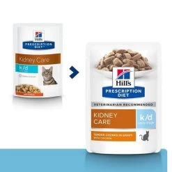 Hill's Prescription Diet Feline K/D Early Stage 12 X 85 G -Hill's 52742301013 0 prescription diet chat k d early stage sachet repas poulet
