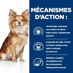 Hill's Prescription Diet T/D Croquettes Pour Petit Chien Au Poulet - 3Kg -Hill's 52742402109 2 FR