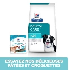 Hill's Prescription Diet T/D Dental Care Croquettes Pour Chien Au Poulet - 10 Kg -Hill's 52742402703 5 FR 1