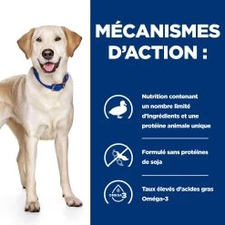 Hill's Prescription Diet D/D Sensitivities Pour Chien Au Canard Et Au Riz 4Kg -Hill's 52742917900 2 FR 2