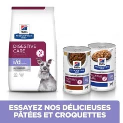 I/D Low Fat Digestive Croquettes Pour Chien Au Poulet -Hill's canine i d low fat digestive care activ biome poulet 2