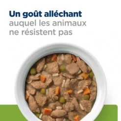 Metabolic Poulet Mijotés Pour Chien Poulet & Légumes -Hill's canine metabolic mijotes poulet legumes boite 5