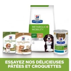 J/D Metabolic+Mobility Croquettes Pour Chien Au Poulet -Hill's canine metabolicmobility 2