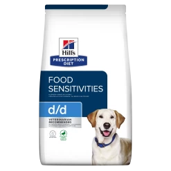 Hill's Prescription Diet D/D Sensitivities Pour Chien Au Canard Et Au Riz 1,5Kg