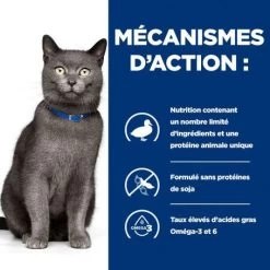 D/d Food Sensitivities Croquettes Pour Chat Canard & Petis Pois 12 D/d Food Sensitivities Croquettes Pour Chat Canard & Petis Pois -Hill's feline d d canard et petits pois 3