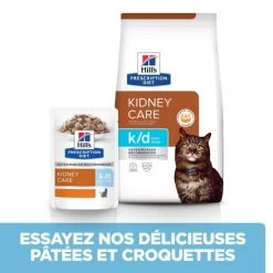 K/D Kidney Early Stage Sachet Repas Poulet -Hill's feline k d early stage poulet sachet repas 2