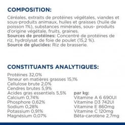 Z/d Food Sensitivities Croquettes Pour Chat -Hill's feline z d food sensitivities activ biome 7