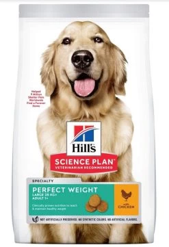 Hill's Science Plan Hill's Science Plan Canine Adult Large Perfect Weight Poulet 12 Kg