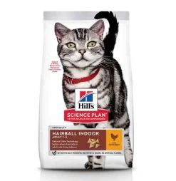Hill's Science Plan Hill's Science Plan Feline Adult Hairball Indoor Poulet 1,5 Kg