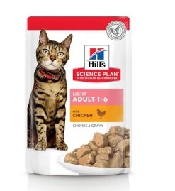 Hill's Science Plan Hill's Science Plan Feline Adult Light Pack Mixte Sachets 12 X 85 Grs 9 Hill's Science Plan Hill's Science Plan Feline Adult Light Pack Mixte Sachets 12 X 85 Grs -Hill's hill s science plan feline adult light pack mixte sachets 12 x 85 grs2 1