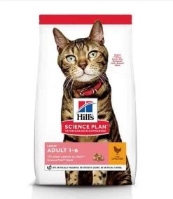 Hill's Science Plan Hill's Science Plan Feline Adult Light Poulet 10 Kg
