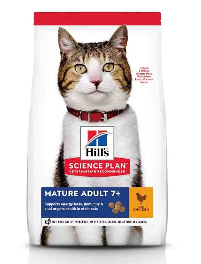 Hill's Science Plan Hill's Science Plan Feline Mature Adult 7+ Poulet 1,5 Kg 3 Hill's Science Plan Hill's Science Plan Feline Mature Adult 7+ Poulet 1,5 Kg