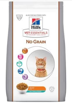 Hill's Science Plan VetEssentials Feline Adult No Grain Thon & Pommes De Terre 8 Kg