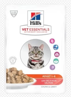 Hill's Science Plan VetEssentials Feline Adult Saumon 12 X 85 G