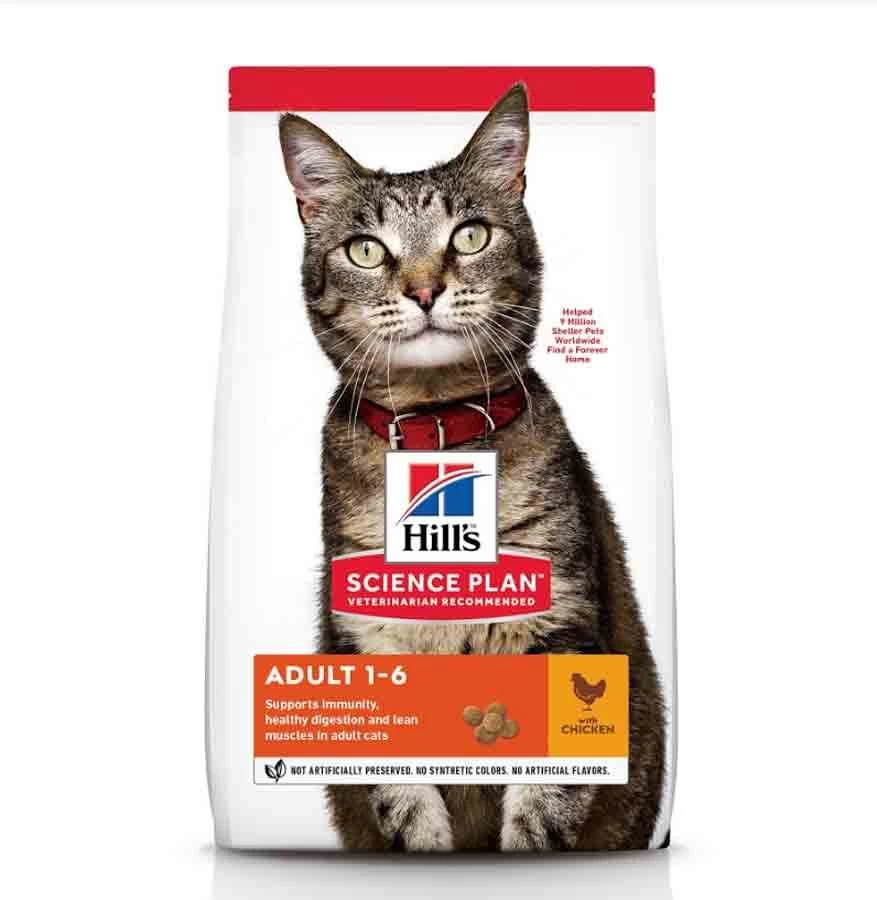 Hill's Science Plan Hill's Science Plan Feline Adult Poulet 10 Kg 3 Hill's Science Plan Hill's Science Plan Feline Adult Poulet 10 Kg