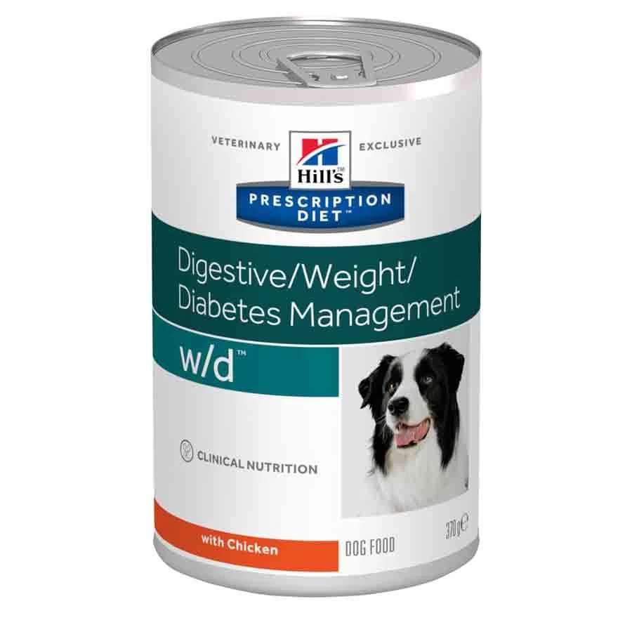 Hill's Prescription Diet Canine W/D Au Poulet 12 X 370 Grs 4 Hill's Prescription Diet Canine W/D Au Poulet 12 X 370 Grs – Image 2