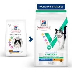 Hill's -Hill's vet essentials chat multi benefit weight mature adult7 po 1