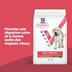 Vet Essentials Chien Multi-Benefit Adult + Large Breed Agneau & Riz 12 Vet Essentials Chien Multi-Benefit Adult + Large Breed Agneau & Riz -Hill's vet essentials chien multi benefit adult 1 l breed agnri 1