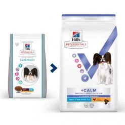 Vet Essentials Chien Multi-Benefit + Calm Adult 1+ Small & Mini -Hill's vet essentials chien multi benefit calm adult 1 smm po 1