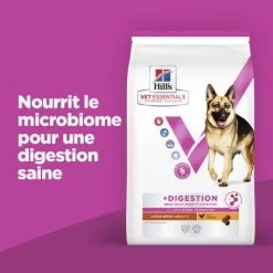 Vet Essentials Chien Multi-Benefit + Digestion Adulte+ Large Breed -Hill's vet essentials chien multi benefit digestion ad1 lar br sac de 14 kg 1