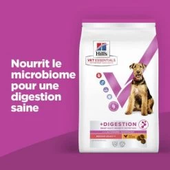Vet Essentials Chien Multi-Benefit+Digestion Adult + Medium Au Poulet -Hill's vet essentials chien multi benefitdigestion adult 1 med p 1