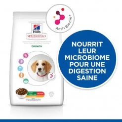 Vet Essentials Puppy Growth ActivBiome+ Medium Poulet -Hill's vetessentials canine puppy 1